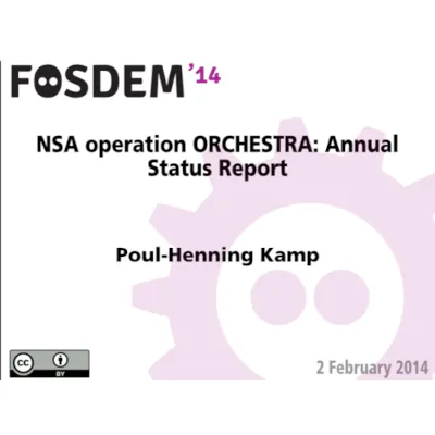 FOSDEM '14 Talk